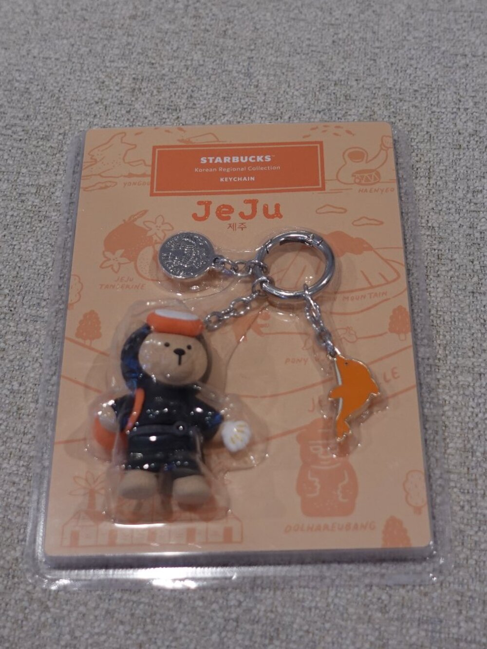 Starbucks Korean Regional Collection Keychain | NEW JEJU Bearista Keychain